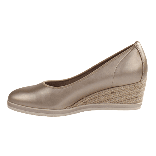 TamarisLadiesWedgeShoes 22305 42 LightGold 1dfef2ba de65 4a5f 995c f5e395f08df1