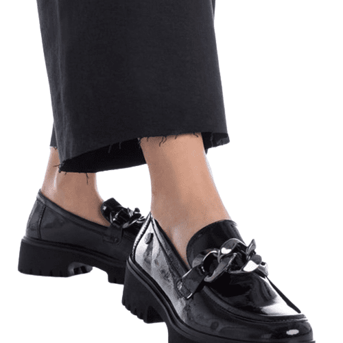 XTILadiesLoafers 143205 Black 2